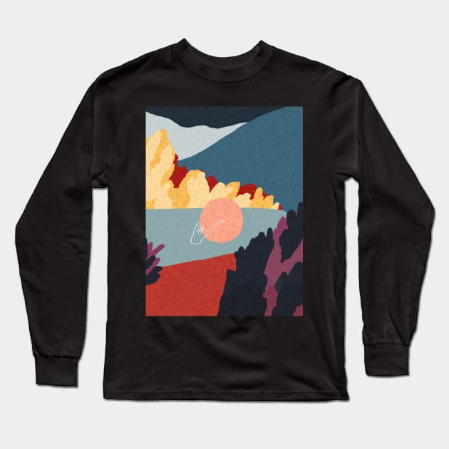 Sunny land Long Sleeve T-Shirt by juliealex